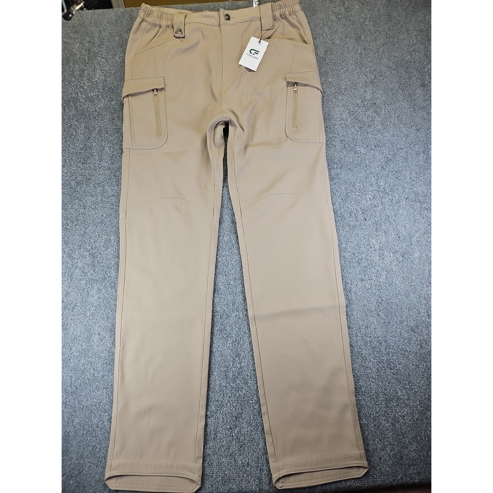 New Flexcamo Size L (34) Tactical Series Khaki Waterproof Cargo Pants 1492